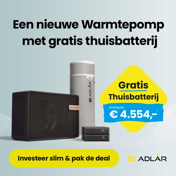 Groenbereik voorbeeld warmtepomp ADLAR